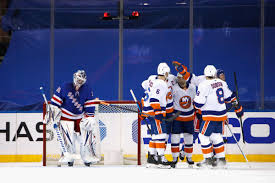 The official site of the new york islanders. Islanders Back Forth Rangers Splitshow First Homestand Lighthouse Hockey
