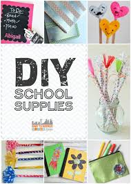Diy School Supplies Create Reuse Personalize For Back To School A Great Summer Craft For Kids School Diy Diy School Supplies Diy Back To School Supplies