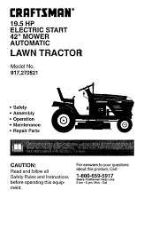 It also acts as the bumper to advance the line from the spool. Craftsman 917 270821 Owner S Manual Pdf Download Manualslib