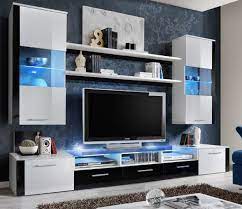 Günstige möbel für ihr zuhause online kaufen. Wohnwand In Weiss Hochglanz Der Allrounder Im Wohnbereich Neu Haus Designs Moderne Schrankwande Wohnen Haus Design
