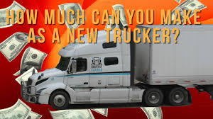 A team truck driver in your area makes on average $82,585 per year, or $1,911 (2%) more than the national average annual salary of $80,674. How Much Can You Make As A New Trucker First Year Pay Pay Per Mile Earnings To Experience Youtube