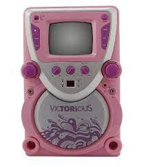 Nickelodeon Victorious Super Video Karaoke System Pink 68163 Sakar Intl Http Www Amazon Com Dp B005swjcea Ref Cm Sw R P Karaoke System Karaoke Super Video