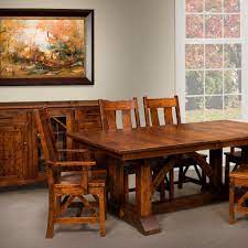 Bostonian Trestle Extension Table Dining Room Sets Craftsman Dining Table White Oak Table