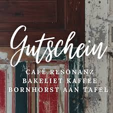 Das kaffeegedeck beinhaltet 2 tassen kaffee oder tee sowie 1 stück kuchen nach wahl bzw. Cafe Resonanz Fruhstuck Aus Dem Resonanz Oder Lieber Kaffee Und Kuchen Aus Dem Bakeliet Nein Doch Lieber Mal Ins Bornhorst Aan Tafel Tee Kaffee Brot Kuchen Masalas Egal Was Der