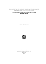 Ide bisnis ibu rumah tangga. Pengaruh Tayangan Sinetron Religius Terhadap Perilaku Beragama Ibu Rumah Tangga Muslimah