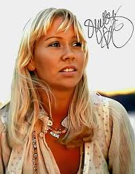 Agnetha's beautiful smile and talent