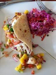 Some plates will come with rice and seasonal vegetables. 1 2 Of The Fish Taco Plate Come S With Two Tacos And A Large Serving Of Slaw Picture Of Love Lane Kitchen Mattituck Tripadvisor