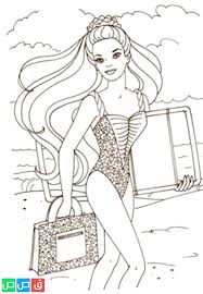 رسومات للتلوين للبنات أكثر من مائة صورة جاهزة للطباعة قصص اطفال Barbie Coloring Pages Barbie Coloring Coloring Pages
