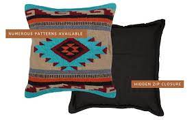 The surface textures of southwestern style (wood, stone, clay) can feel cold. Amazon Com El Paso Designs Aztec Throw Pillow Cover 18 X 18 Hand Woven In Southwest And Native American Styles Aztec Mosaico Home Kitchen