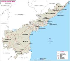 Andhra Pradesh Railway Map Maps Of India