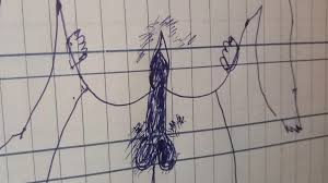 Artsy Drawing with the Help of a Pencil While Having Sex: Anal Anal Porn