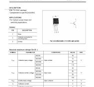 BD239 Datasheet - SILICON POWER TRANSISTOR | SavantIC