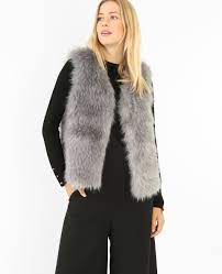 Maybe you would like to learn more about one of these? Gilet Sans Manches En Fausse Fourrure Gris Anthracite 323197824a0g Pimkie