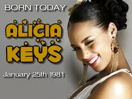 Happy 44th Birthday Alicia Keys! I Hope I Find Love Here.🎈🎂💖