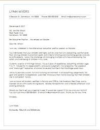 Expert tips and advice on how to write a great motivation letter. Babysitter Cover Letter Sample Monster Com