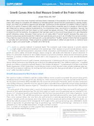 Pdf Growth Curves How To Best Measure Growth Of The