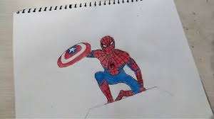 It is time to show you our beloved superhero. How To Draw Spider Man Sketch Simple And Easy Step By Step For Beginners Youtube