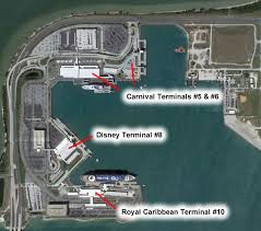 Carnival cruise line prohibits weapons, illegal drugs and certain items that could interfere with the safe operation of its ships or does carnival provide transportation from the airport to the cruise port terminal? Port Canaveral Port Overview Parking Terminals And Maps Cruzely Com