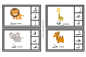 اللغة العربية ألعاب تشكيل الحروف للصف الأول ملفاتي