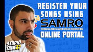 How to register a song. How To Register Your Music Using Samro S Online Portal In 2019 Studio Talk 37 Youtube