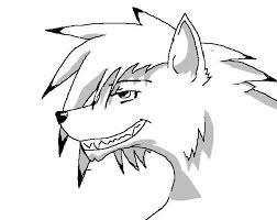 Anime wolf drawing at getdrawings. Pencil Drawings Anime Wolf Drawing Easy Novocom Top