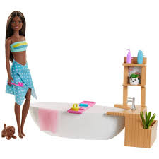 When buying a barbie doll for your daughter, consider the kind of impression you want your child to have and accordingly purchase a doll that will inspire her. Barbie Fizzy Bath Brunette Doll And Playset In 2021 Barbie Doll Set Bath Doll Barbie Dolls