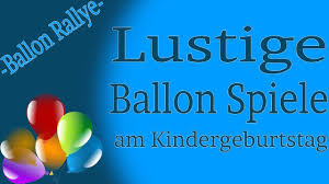 Wenn der kindergeburtstag dann endlich vor der tür steht, ist die freude gross. Ballon Spiele Am Kinderfest Ballon Rallye Youtube