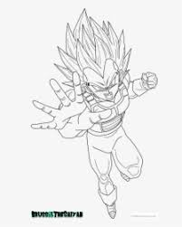 Coloringanddrawings.com provides you with the opportunity to color or print your dragon ball z vegeta drawing online for free. Free Vegeta Coloring Pages Super Saiyan 2 Lineart By Vegeta Super Saiyan Coloring Page Hd Png Download Kindpng