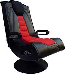 What is the best way to connect a chair with speakers to a tv? Amazon Com Acessentials 5149201 Pedestal Extreme Iii 2 1 Sound Wireless Video Foldable Gaming Chair W Pedestal Base And 2 Speaker High Tech Audio System 29 13 X 16 14 X 30 91 Black Red Sports Outdoors