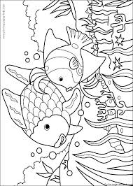 If your child loves interacting. Mother And Son Fish Color Page Fish Coloring Page Rainbow Fish Coloring Page Coloring Books