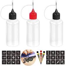 99 ($283.00/ounce) get it as soon as tue, aug 3. Kevinart 3pcs Henna Tattoo Kit Applicator Bottles Squeeze Temporary Tattoo Bottle With Stencil Cotton Swab Glove
