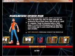 Amazing spider man uses the combinatproton of melee and web attacks. Motor Foarte Important Recupera Ultimate Spider Man All Costumes Save Game Pc Modernpapi Com