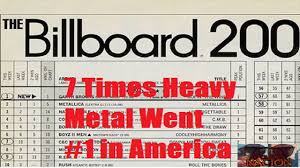 7 Times Heavy Metal Topped The Billboard Charts In America