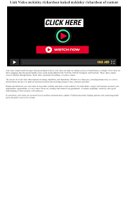 Link Video mckinley richardson leaked mckinley richardson of content