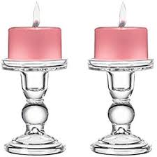 Maybe you would like to learn more about one of these? Amazon Com Sidith Clear Glass Pillar Candle Holder Dual Use Taper Candle Stand For Pillar Or Taper Pillar Candles Glass Pillar Candle Holders Candle Holders