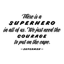 Superhero In All Of Us Wall Quotes Decal Wallquotes Com