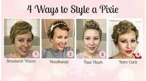 A long pixie cut is a hair decision you won't regret! 4 Ways To Style A Pixie Cut Lacuna Loft