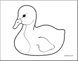 Baby swan coloring page from swans category. Clip Art Baby Animals Swan Cygnet Coloring Page I Abcteach Com Abcteach