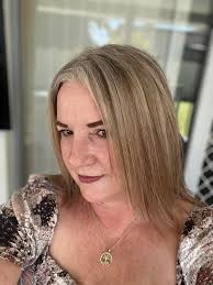 Asymmetric ash blonde haircuts for women over 60