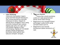 Studi kelayakan usaha merupakan analisa terhadap sebuah bisnis apakah oleh karena itu, berbagai referensi mengenai studi kelayakan bisnis ini cukup membantu selain itu, bagi para pencari investor, proposal ini juga bisa menjadi jalan mencari siapa. Tugas Studi Kelayakan Bisnis Membuat Contoh Proposal Usaha Se I Sapi Ngeunah Youtube