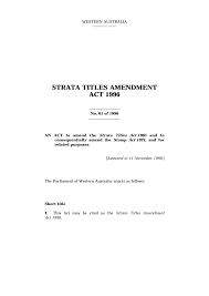 Regarding to the strata titles (amendment) act 2016, do i need to pay mot & moc after get vp? Https Www Legislation Wa Gov Au Legislation Statutes Nsf Redirecturl Openagent Query Mrdoc 6692 Pdf