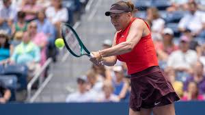 Amanda Anisimova reflecting on her journey