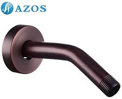Azos Bathroom Shower Arm Stainless Steel Material Oil Rubbed Bronze Color Showerhead Replacement P Showerhead Replacement Stainless Steel Material Shower Heads