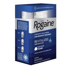 Rogaine is the brand name of the hair loss treatment drug, minoxidil. Rogaine Regaine 5 Minoxidil Hair Regrowth Foam For Men 3 Month Supply By Rogaine Biovea Norway