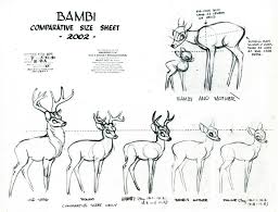 Bambi Size Comparison Chart Illustration Popculture