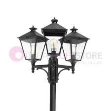 Lyco has an extensive outdoor lighting range. London Street Lamp 3 Lights Square Outdoor Garden 483 Norlys
