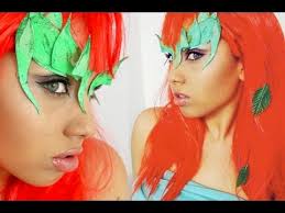 Poison Ivy Halloween tutorial