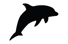 Dolphins Silhouette Vector Dolphin Silhouette Silhouette Vector Fish Silhouette