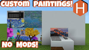 See full list on wikihow.com How To Make Custom Paintings In Minecraft Without Mods 1 14 Youtube