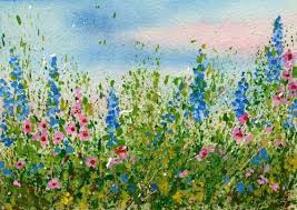 You can opt the idea of painting flower pot with its. Create A Splattered Paint Flower Garden My Flower Journal Flower Art Flower Painting Flower Journal
